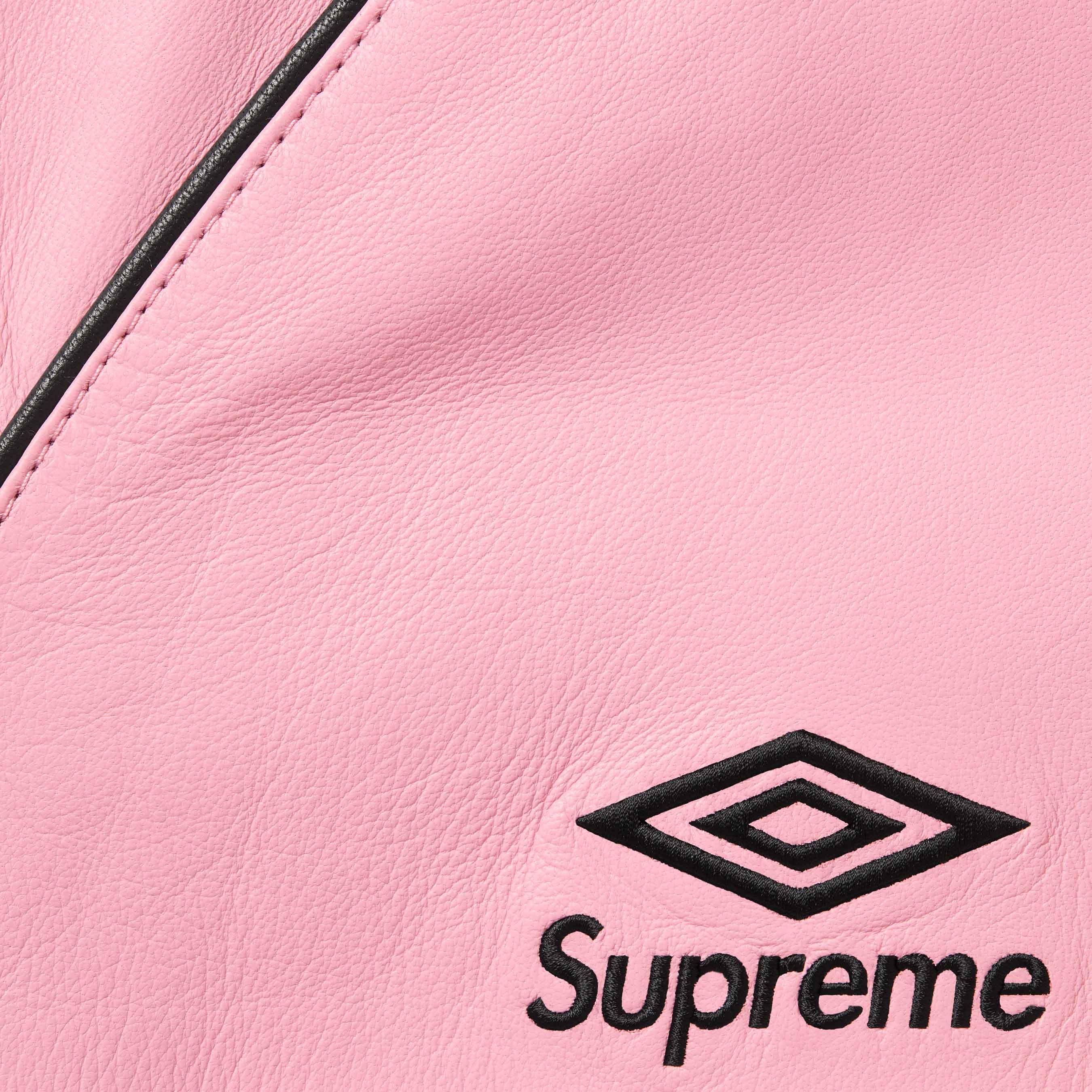 Supreme®/Umbro® Leather Track Jacket view 7